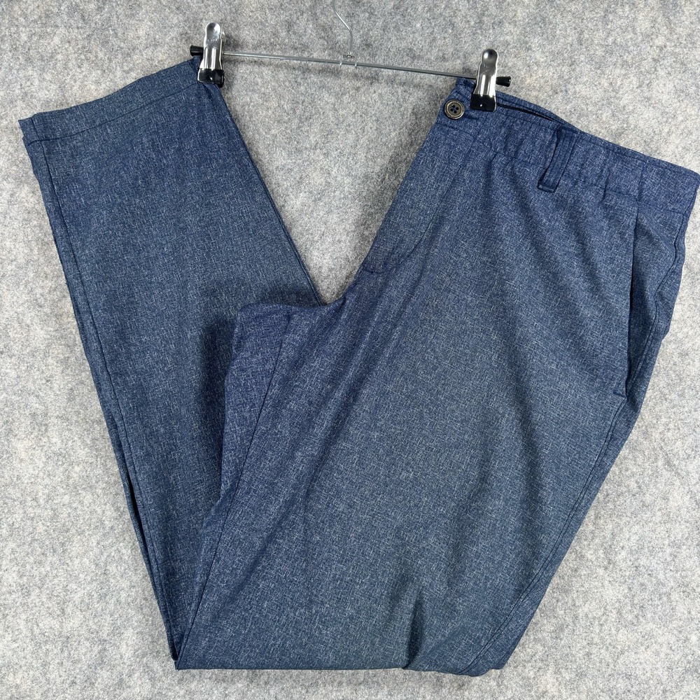 Under Armour Showdown Golf Pants Mens 36x32 (Tag 38x34) Blue Flecked